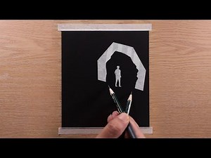 Threshold of Tomorrow / Drawing with Oil Pastels