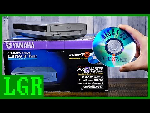 LGR Oddware - Tattooing CD-Rs with Yamaha DiscT@2