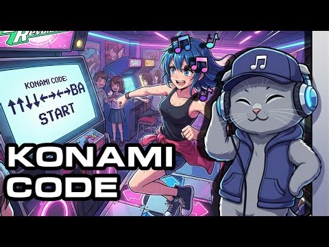 KONAMI CODE 🎮| ⬆️⬆️⬇️⬇️⬅️➡️⬅️➡️ BA Start | [Meowsico]