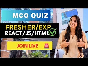 JavaScript Basics MCQ LIVE 🔥 | Variables, Scope, Hoisting | Interview Quiz