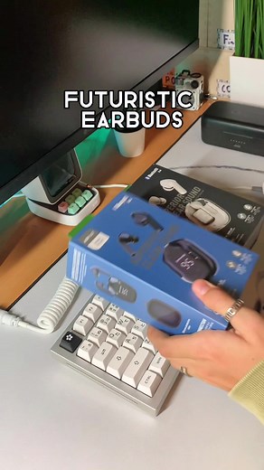 Ace Fast T6 Futuristic Earbuds Unboxing and Review