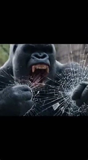 Gorilla Sees Himself in the Phone! 😲 Reflection Surprise! 🦍📱 - Must Watch!