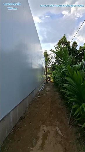 Prefabricated house: Reference and final construction plan.