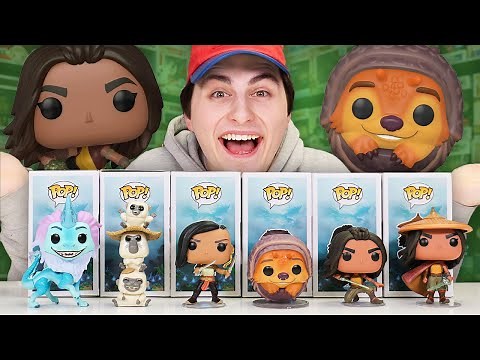 A First Look At Raya And The Last Dragon Funko Pops!