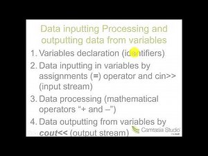 Chapter1.0A: VARIABLES AND ROLES OF VARIABLES IN PROGRAMMING