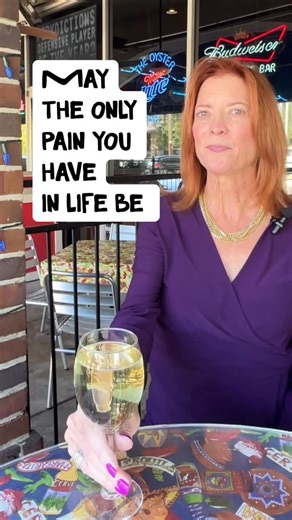 No pain just champagne! Happy place. Happy thoughts. | The Oyster Bar & Grille