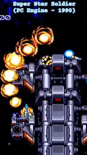 Do you remember Super Star soldier on the PC Engine (Kaneko - 1990)? #retrogaming #shootemup