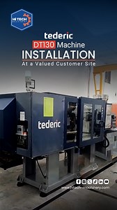𝐒𝐮𝐜𝐜𝐞𝐬𝐬𝐟𝐮𝐥 𝐓𝐞𝐝𝐞𝐫𝐢𝐜 𝐃𝐓𝟏𝟑𝟎 𝐈𝐧𝐬𝐭𝐚𝐥𝐥𝐚𝐭𝐢𝐨𝐧 HiTech Machinery successfully installed another 𝐓𝐞𝐝𝐞𝐫𝐢𝐜 𝐢𝐧𝐣𝐞𝐜𝐭𝐢𝐨𝐧 𝐦𝐨𝐥𝐝𝐢𝐧𝐠 𝐦𝐚𝐜𝐡𝐢𝐧𝐞 at a valued customer site. This 130‑ton high-speed machine, equipped with an advanced plasticizing system, ensures smooth injection and efficient production of bottle caps with a cycle time of just 𝟏𝟒.𝟕𝟓 𝐬𝐞𝐜𝐨𝐧𝐝𝐬. Looking for a similar machine or a custom turnkey solution? Visit HiTech today or contact us