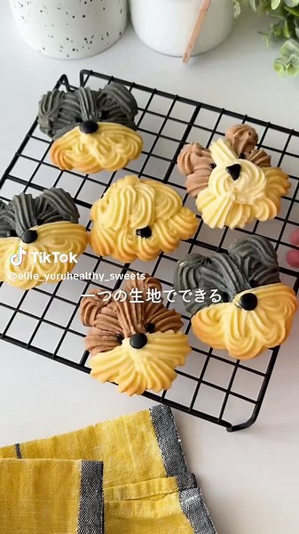 犬つくろ！絞り出しクッキーのレシピ