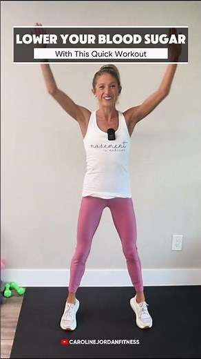 Lower Your Blood Sugar With This Quick Workout (10-Minute Low Impact Routine)
