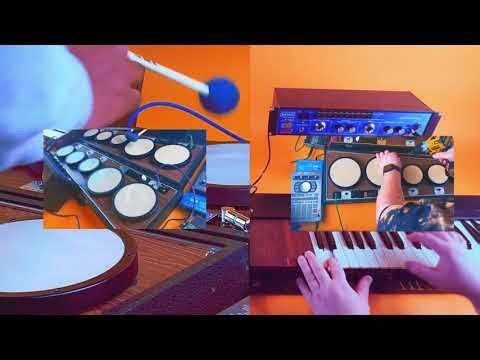 Mica Sonic Electronic Bongos   Korg Mini-Korg 700 Demo