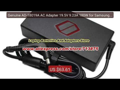 Genuine AD-18019A AC Adapter 19.5V 9.23A 180W for Samsung NOTE... — Best Buy 2026 | Great Quality!