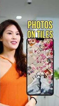 Tutorial on this aesthetic Photo on Tiles Effect🧩 📸 #photocollage #reelstrend #inshot #tutorial