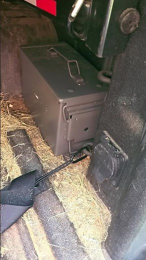 wheel well storage solution - cheap and functional! #edc #pickup #diy