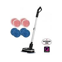 AirCraft PowerGlide Cordless Hard Floor Cleaner with extra Pads - Cleaning And Buffering Around 20 Square Metres Per Minute