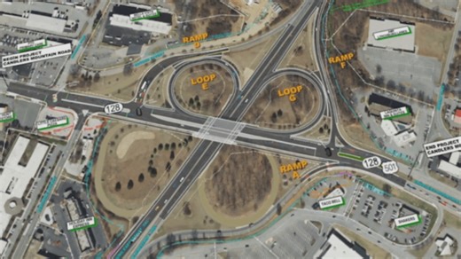 VDOT announces $64M project to transform Candlers Mountain interchange by 2029