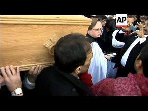 Funeral of veteran Bollywood actor, director and producer