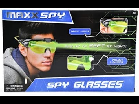 Maxx Action Maxx Spy Spy Glasses. $12 "night vision" goggles?!?! test and review!