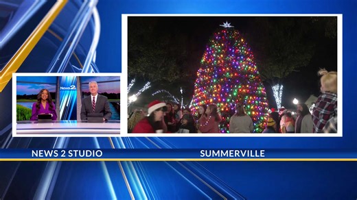 Town of Summerville holds annual tree lighting