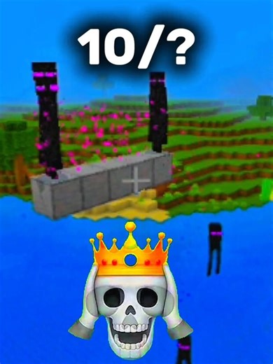 Minecraft but ENDERMITE was epic #minecraft #gaming #shorts #viral