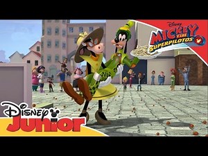 Mickey y los Superpilotos: Momentos Mágicos - Carrera Accidentada | Disney Junior Oficial