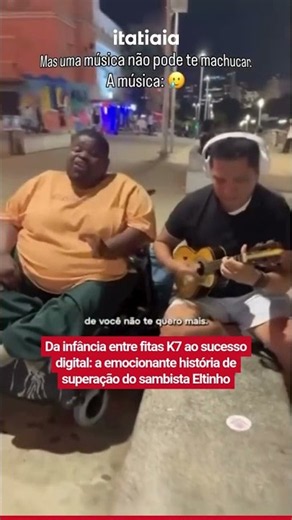 DA INFÂNCIA ENTRE FITAS K7 AO SUCESSO: A EMOCIONANTE HISTÓRIA DE SUPERAÇÃO DO SAMBISTA ELTINHO