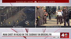 Man shot in the head at a subway station in Brooklyn