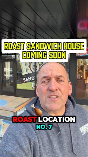 Roast Sandwich House Location #7. Coming Soon! 😋😋😋 #restaurant #signshop #longisland #comingsoon | Long Island Sign Guy