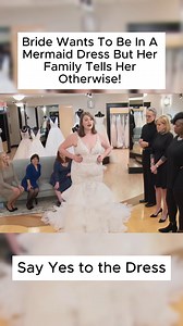 This is definitely the dress for her she looks stunning in it | Say Yes to the Dress Atlanta