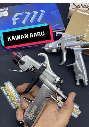 Meiji F Zero and F111 Limited Spray Gun Review