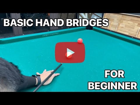 4 Basic Hand Bridging Techniques in Pool for Beginners