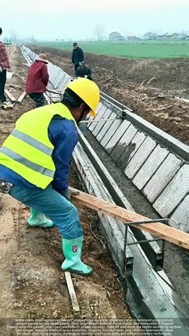 Genius Rural Hack : Building Concrete Canals with Reusable Molds
