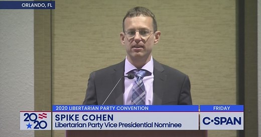 Libertarian Party Vice Presidential Nomination Acceptance Remarks
