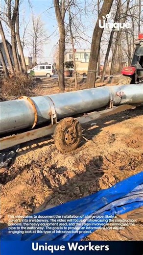 Installing a Large Culvert: Bridging the Gap for Water Flow and Drainage