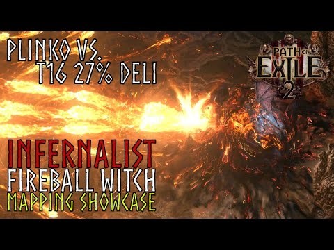 Barrier Invocation Fireball Witch | PLINKOOOO!! | Path of Exile 2