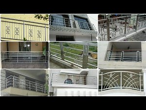 Latest steel balcony railing designs Steel balcony grill k new trends #balconyrailingdesigns