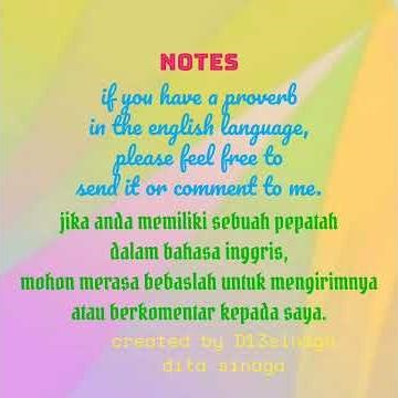 the english proverb - ask - wikiquote