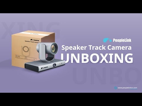 Peoplelink Speaker Track Camera - Unboxing an AI solution for Training, Meeting and Conference rooms