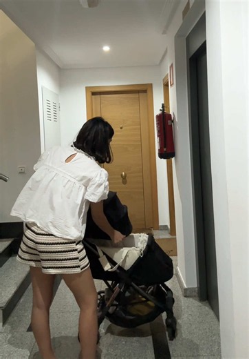 Rotina pra sair de casa com duas bebês