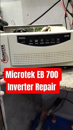 Microtek EB 700 Inverter Repair | Fast Fix ⚡🔧 |#Short
