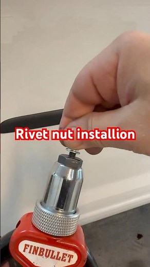 Here you can see how to install rivet nut👍 #shorts #tools #howto