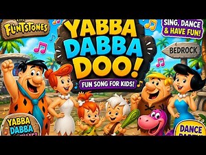 Flintstones Kids Song 🦕 Yabba Dabba Doo Fun Song for Kids!