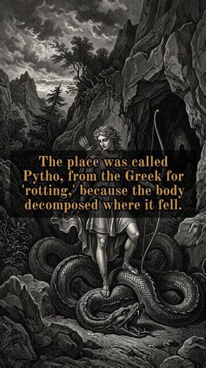 Why Apollo Killed the Serpent | Delphi #shorts