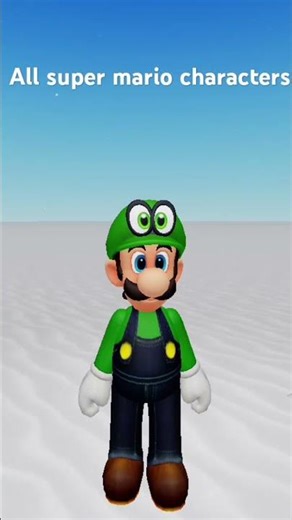 All super Mario Characters