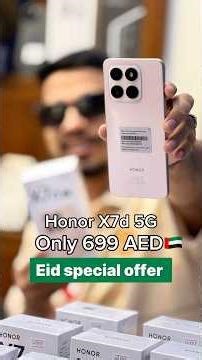 Honor X7d 5G – The Real Battery King 😳 #honorx7d #5gmobile