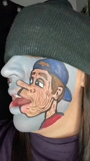 23K views · 1.2K reactions | Pinocchio be like….#Pinocchio #funny #art #facepaint #disney | Mariam Marks Art | Facebook