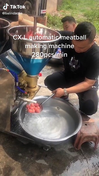 Automatic Meatball Making Machine for Efficient Production