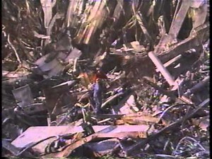 Working at Ground Zero 6. WTC Debris, Ironworkers Cutting Steel