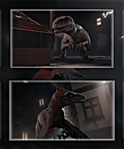 『 PYRO RAPTOR ENTRY 』💀 | JURASSIC WORLD CHAOS THEORY | GOAT ( ULTRA SLOWED ) #edit #jwct4 #aura