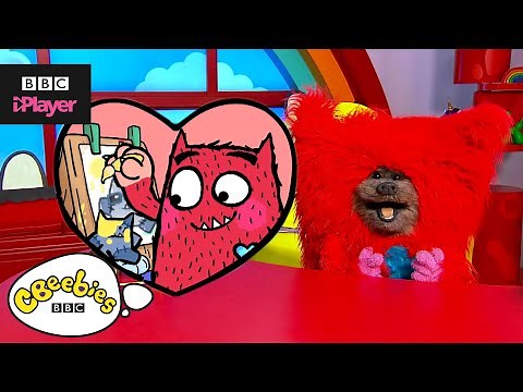 Love Monster Fluffly Town Song | CBeebies House